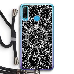 CaseCompany Roses Are Red: Huawei P30 Lite Transparant Hoesje met koord