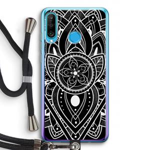CaseCompany It's Complicated: Huawei P30 Lite Transparant Hoesje met koord