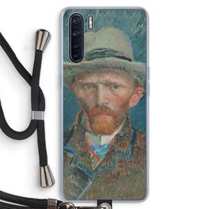 CaseCompany Van Gogh: Oppo A91 Transparant Hoesje met koord
