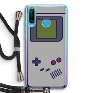 CaseCompany Game On: Huawei P30 Lite Transparant Hoesje met koord