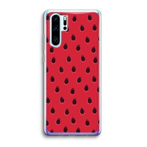 CaseCompany Watermelon: Huawei P30 Pro Transparant Hoesje