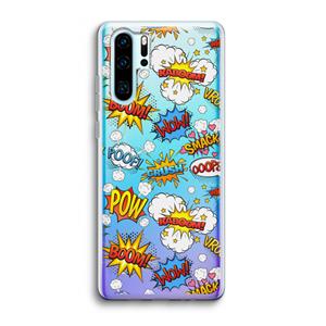 CaseCompany Pow Smack: Huawei P30 Pro Transparant Hoesje