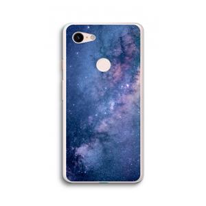 CaseCompany Nebula: Google Pixel 3 XL Transparant Hoesje