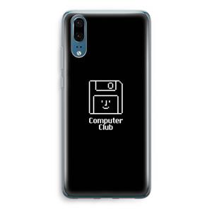 CaseCompany Hello: Huawei P20 Transparant Hoesje