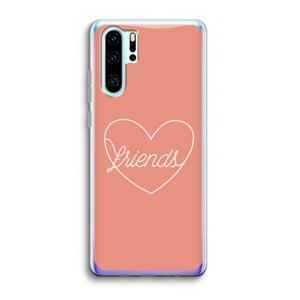 CaseCompany Friends heart: Huawei P30 Pro Transparant Hoesje