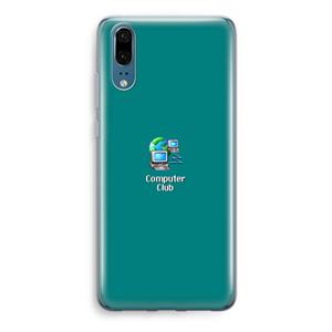 CaseCompany Win98: Huawei P20 Transparant Hoesje