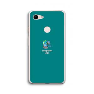 CaseCompany Win98: Google Pixel 3 XL Transparant Hoesje