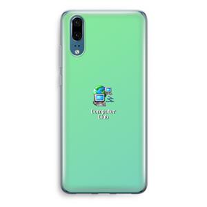 CaseCompany Win98: Huawei P20 Transparant Hoesje