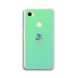 CaseCompany Win98: Google Pixel 3 XL Transparant Hoesje