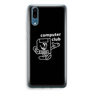 CaseCompany Floppyhead: Huawei P20 Transparant Hoesje
