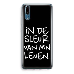 CaseCompany De Sleur: Huawei P20 Transparant Hoesje