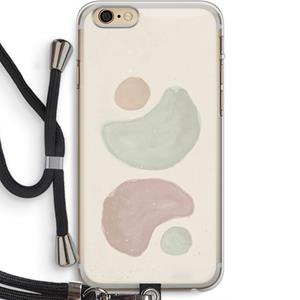 CaseCompany Geo #10: iPhone 6 PLUS / 6S PLUS Transparant Hoesje met koord