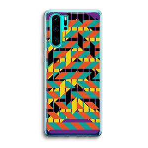 CaseCompany Skew Bee 2: Huawei P30 Pro Transparant Hoesje