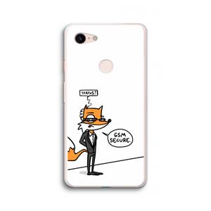 CaseCompany GSM secure: Google Pixel 3 XL Transparant Hoesje