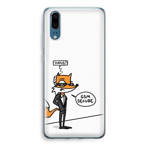 CaseCompany GSM secure: Huawei P20 Transparant Hoesje