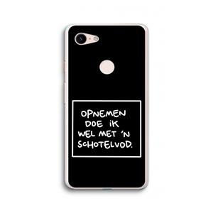 CaseCompany Schotelvod: Google Pixel 3 XL Transparant Hoesje