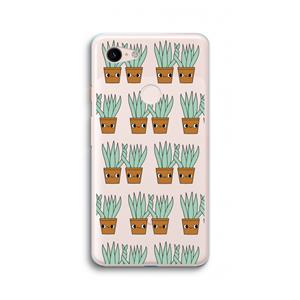 CaseCompany Sansevieria: Google Pixel 3 XL Transparant Hoesje