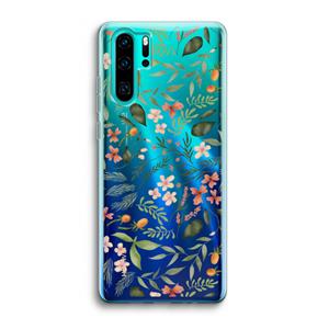 CaseCompany Sweet little flowers: Huawei P30 Pro Transparant Hoesje
