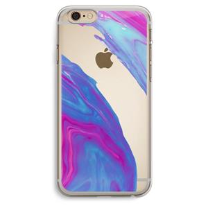 CaseCompany Zweverige regenboog: iPhone 6 Plus / 6S Plus Transparant Hoesje