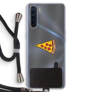 CaseCompany You Complete Me #1: Oppo A91 Transparant Hoesje met koord
