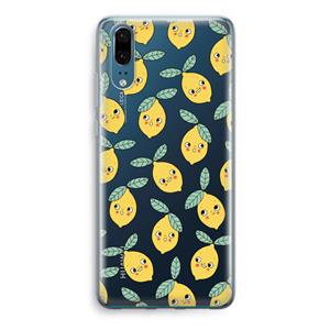 CaseCompany Citroenen: Huawei P20 Transparant Hoesje