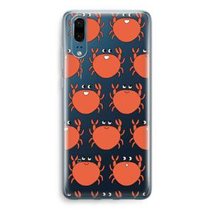 CaseCompany Krab: Huawei P20 Transparant Hoesje