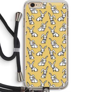 CaseCompany Haas: iPhone 6 PLUS / 6S PLUS Transparant Hoesje met koord
