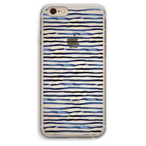 CaseCompany Verrassende lijnen: iPhone 6 Plus / 6S Plus Transparant Hoesje