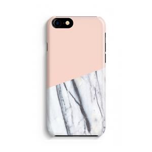 CaseCompany A touch of peach: Volledig Geprint iPhone 7 Hoesje