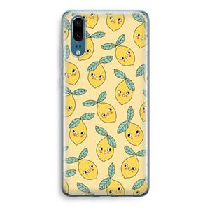 CaseCompany Citroenen: Huawei P20 Transparant Hoesje