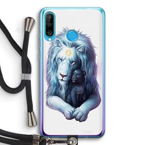 CaseCompany Child Of Light: Huawei P30 Lite Transparant Hoesje met koord