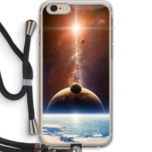 CaseCompany Omicron 2019: iPhone 6 PLUS / 6S PLUS Transparant Hoesje met koord