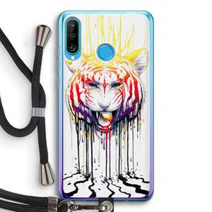 CaseCompany Fading: Huawei P30 Lite Transparant Hoesje met koord