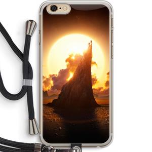 CaseCompany Children of the Sun: iPhone 6 PLUS / 6S PLUS Transparant Hoesje met koord