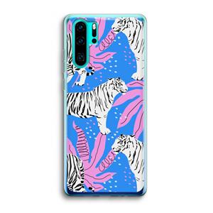 CaseCompany Tijger: Huawei P30 Pro Transparant Hoesje