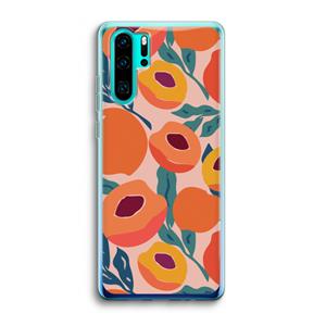 CaseCompany Perzik: Huawei P30 Pro Transparant Hoesje