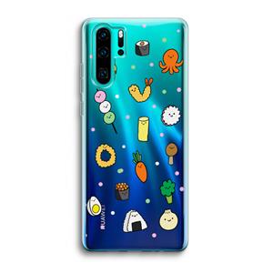 CaseCompany Happy bento friends: Huawei P30 Pro Transparant Hoesje