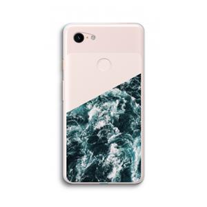 CaseCompany Zee golf: Google Pixel 3 XL Transparant Hoesje