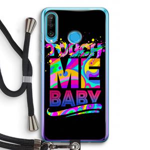 CaseCompany Touch Me: Huawei P30 Lite Transparant Hoesje met koord