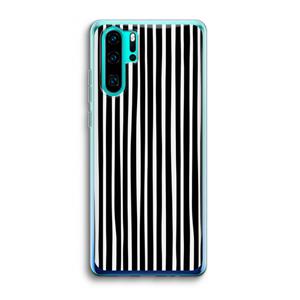 CaseCompany Stripes: Huawei P30 Pro Transparant Hoesje