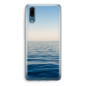 CaseCompany Water horizon: Huawei P20 Transparant Hoesje