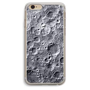 CaseCompany Maanlandschap: iPhone 6 Plus / 6S Plus Transparant Hoesje
