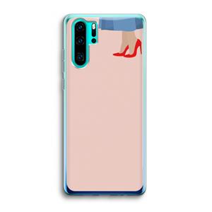 CaseCompany High heels: Huawei P30 Pro Transparant Hoesje
