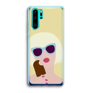 CaseCompany Ice cream: Huawei P30 Pro Transparant Hoesje