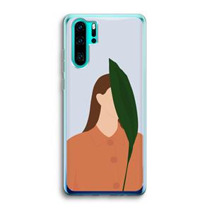 CaseCompany Leaf: Huawei P30 Pro Transparant Hoesje