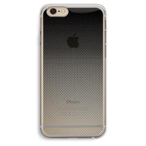 CaseCompany Musketon Halftone: iPhone 6 Plus / 6S Plus Transparant Hoesje