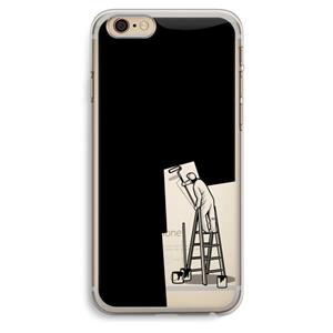 CaseCompany Musketon Painter: iPhone 6 Plus / 6S Plus Transparant Hoesje