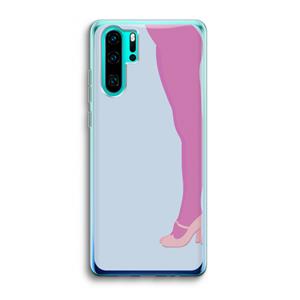 CaseCompany Pink panty: Huawei P30 Pro Transparant Hoesje