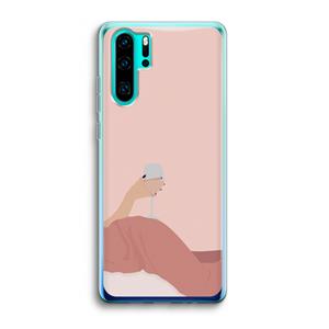 CaseCompany Wine: Huawei P30 Pro Transparant Hoesje