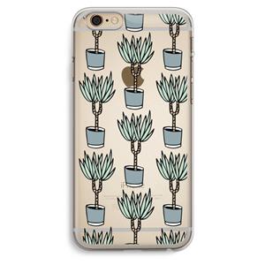 CaseCompany Boompje: iPhone 6 Plus / 6S Plus Transparant Hoesje